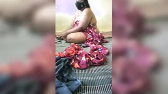 Indian Aunty Relaxing Naked After Intense Session With Me
