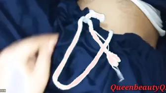 Pregnant Married Woman Riding Me Hard While Home Alone Together