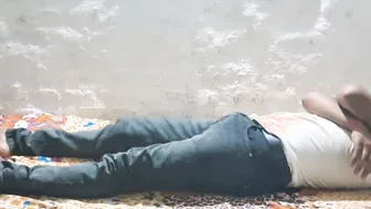 Busty Tamil Aunty Stroking My Thick Cock In Her Bedroom