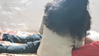 Busty Tamil Aunty Stroking My Thick Cock In Her Bedroom