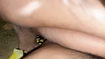 Horny Married Aunty Getting Fucked Rough In Saree Outdoors