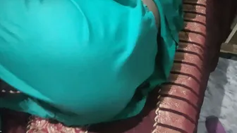 Massaging Mature Aunty Legs And Fingering Her Wet Pussy Gently