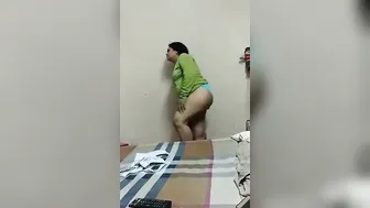 Mature Indian Aunty Caught Changing Clothes At Home Secretly