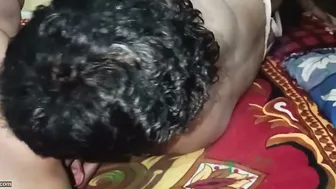 Village Aunty Getting Messy Holi Massage Before Pussy Licking Fun