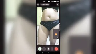 South Indian Aunty Showing Her Big Boobs During Video Call