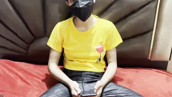 Naughty Aunty Seducing Young College Friend For Sneaky Bedroom Sex