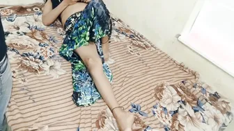 Landlady Aunty Getting Drilled When Tenant Comes To Pay Rent