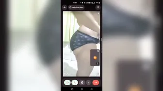 South Indian Aunty Flashing Her Big Tits During Video Call Fun