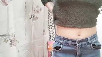 Squeezing The Aunty Big Boobs Before Drilling Her Wet Pussy