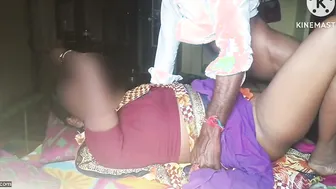 Young Boy Drilling Thick Aunty Hard In Her Village Home