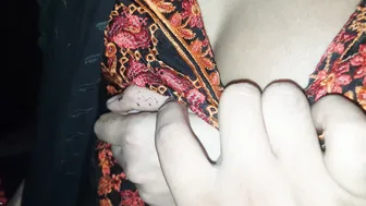 Horny Aunty Getting Wild Talking Dirty Showing Her Massive Tits