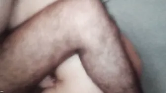 Squeezing Her Soft Boobs While Aunty Moans Begging For More