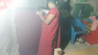 Bengali Aunty Stripping Naked Enjoying Herself Alone At Home