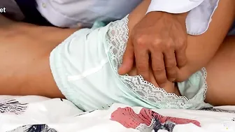 Teasing Girlfriend Until She Pulls Me Back Into Bed For More