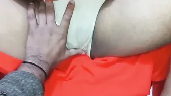 Red Saree Aunty Riding Cock Passionately With Hindi Moans