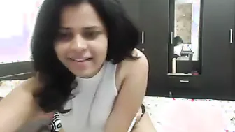 Desi Aunty Stripping Naked On Webcam Teasing With Her Big Tits
