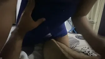 Busty Indian Aunty Moaning Loud While Getting Her Boobs Played