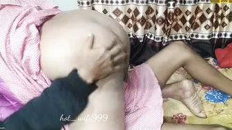 Homemade Indian Aunty Riding Her Man Showing Off That Big Ass