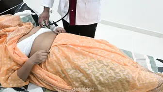 Village Aunty Getting Her Boobs Checked By Local Doctor Inside