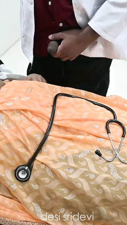 Village Aunty Getting Her Boobs Checked By Local Doctor Inside