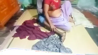 Naughty Desi Aunty Teasing And Stripping For Camera At Home