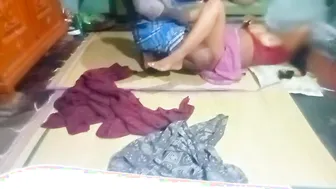 Naughty Desi Aunty Teasing And Stripping For Camera At Home
