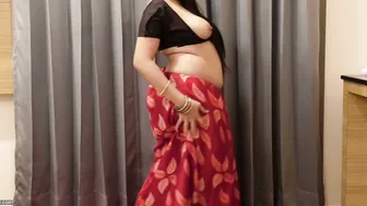 Thicc Desi Married Woman Getting Pounded In Her Saree Outfit