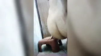 Horny Aunty Giving Herself Anal Massage With Her Fingers Now