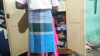 Catching Aunty Changing Clothes And Fucking Her Right There