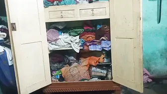 Catching Aunty Changing Clothes And Fucking Her Right There