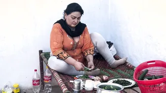 Village Aunty Cooking In Kitchen Gets Bent Over And Drilled