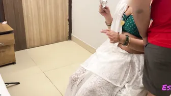 Teasing Married Aunty Leads To Him Squeezing Her Tits And Banging