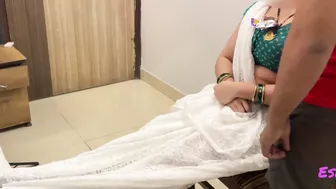 Teasing Married Aunty Leads To Him Squeezing Her Tits And Banging
