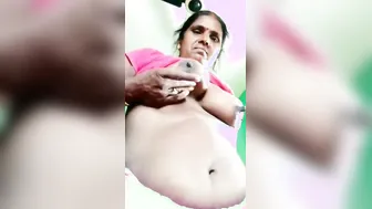 Village Married Woman Showing Her Tits And Pussy For Lover