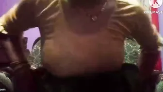 Hairy Village Wife Rubbing Herself Off In Private Before He Joins