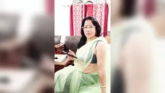Telugu Aunty Fucking Her Driver Outdoors Behind Bathroom