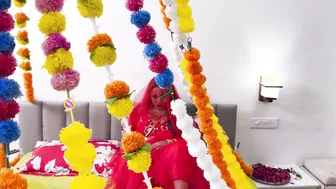 Newly Married Aunty Losing Her Virginity On First Night Together