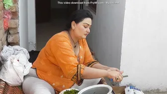 Desi Village Wife Getting Pounded During Morning Kitchen Routine