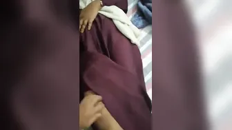 Village Aunty Spreading Her Legs For The Young Farmhand Cock