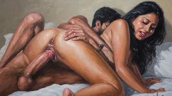 Married Aunty Cheating With Young Friend While Uncle Is Away