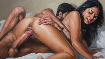 Married Aunty Cheating With Young Friend While Uncle Is Away