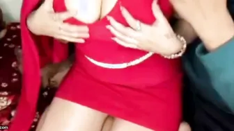 Horny Aunty Spreading Legs Wide Begging To Be Fucked Harder