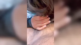 Naughty Girlfriend Swallowing Every Drop After Messy Blowjob Session