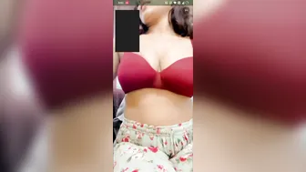 Young Desi Girlfriend Stripping And Teasing In Private Video