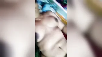 Desi Milf Spreading Her Legs Wide Exposing Her Wet Pussy Lips