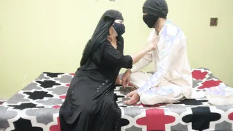 Neighbor Aunty Moaning Loud While Taking His Thick Desi Cock
