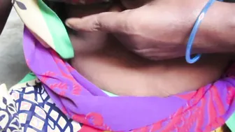 Village Maid Letting Boss Squeeze And Play With Her Big Tits