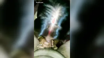 Mature Aunty Giving Me Sloppy Wet Head Behind Closed Doors