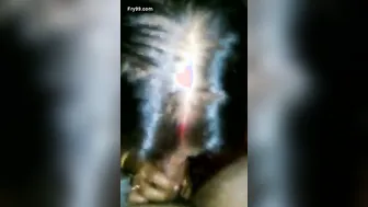 Mature Aunty Giving Me Sloppy Wet Head Behind Closed Doors