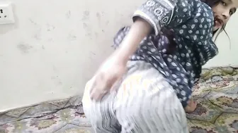 Aunty Squeezing Her Milky Tits And Feeding Me In The Living Room